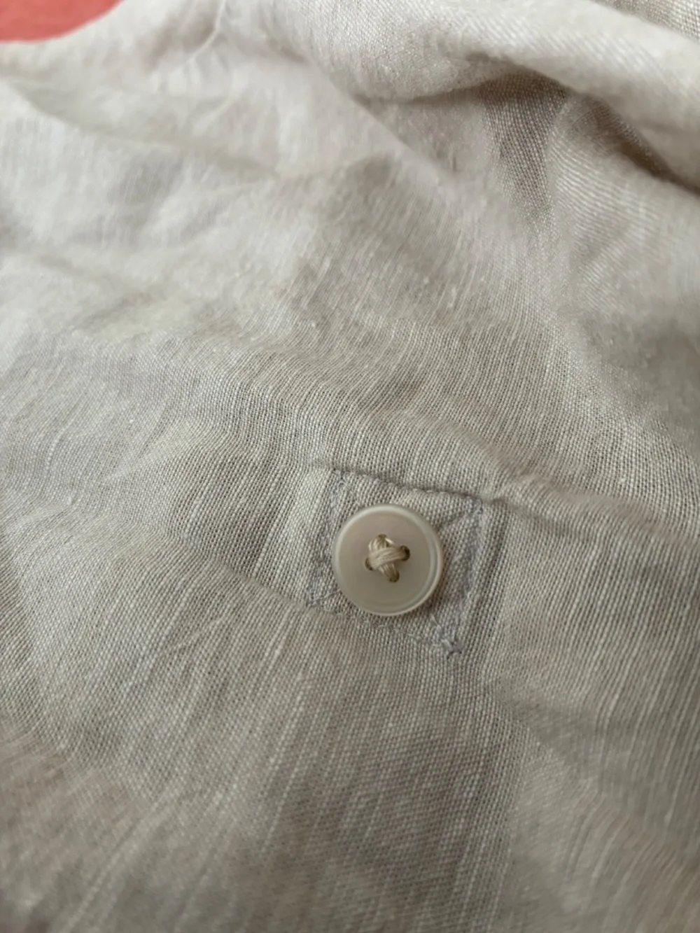 Uniqlo Cotton Linen blend Oversized Shirt Dress - Picture 8 of 9